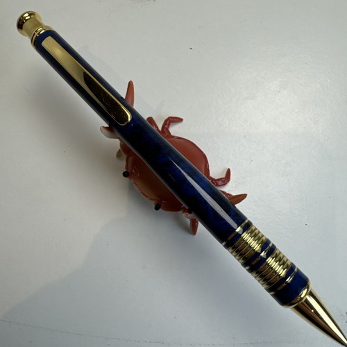 Pilot marbled blue clutch - pilot,