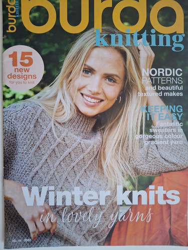Burda knitting 2022 - knitting, no
