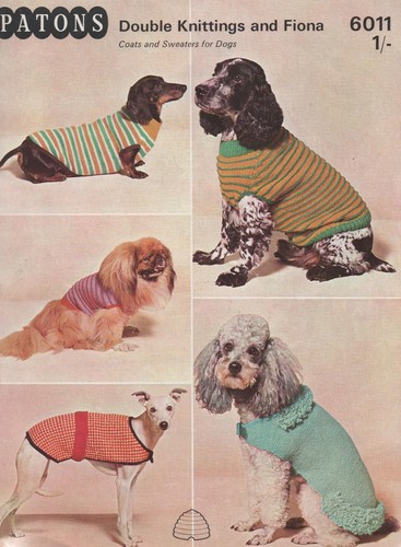 Vintage knitting pattern for - knitting,