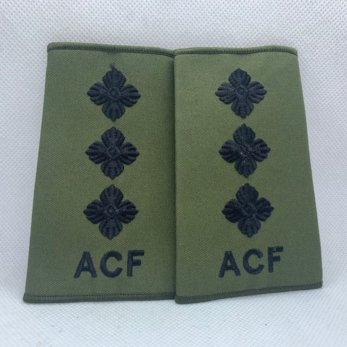 Cadet acf green rank slides - acf, od