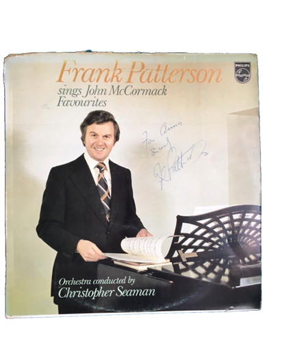 Signed frank patterson record - frank,