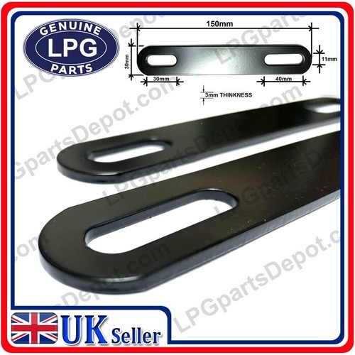 Metal strips with holes - strips,