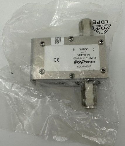 Polyphaser vhf50hn combiner - polyphaser,