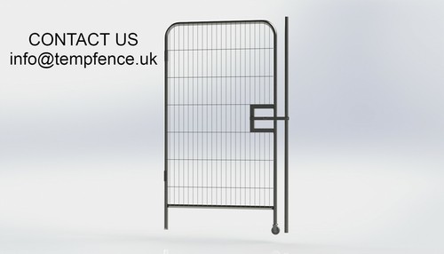 Temporary fence pedestrian - fence,