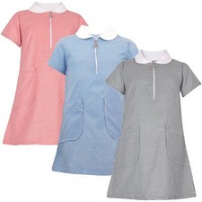 Girls Gingham 2 Pack School