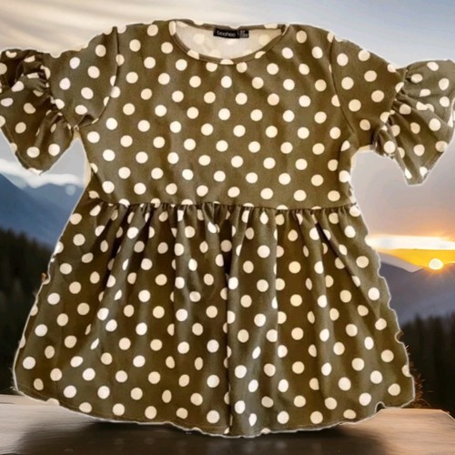 Ladies polkadot summer dress - ladies,