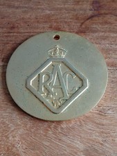 AUSTRALIA VICTORIA VINTAGE RAC  CAR BADGE