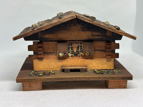 Vintage swiss chalet wooden - swiss,