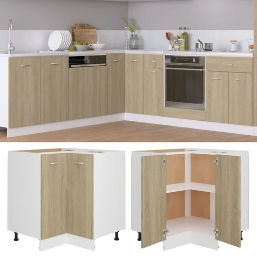 Modern wooden door kitchen - 2,