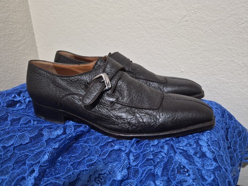 Moreschi calf skin monk single - calf,