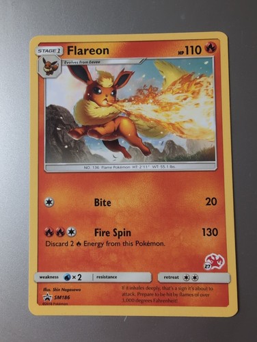 Pokémon flareon sm186 - pokémon,
