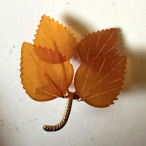 Amber broche produce - , in