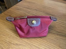 Longchamp Le Pliage Coin Purse-red-immaculate & brand new
