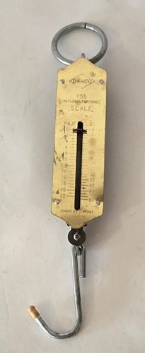 Brass danco spring - spring, scale