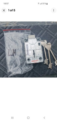 Gun safe lock - lock, lever