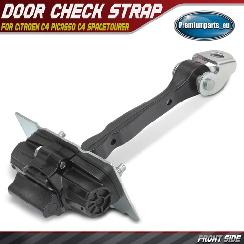 Door hinge check strap front - door,