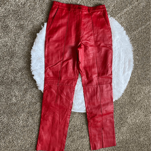 Vintage excelled red leather - vintage,