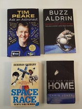 Ask An Astronaut Buzz Aldrin Space Race Too Far From Home 4 Book Bundle PB