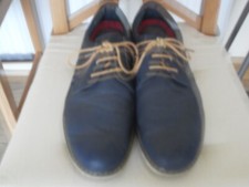 Mens Xti Territory Navy Suede Shoes Size 46 (UK 12)