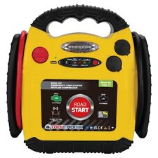 4-in-1 Jump Starter, 12V Battery Booster, 300 PSI Tyre Inflator, USB Port, LED