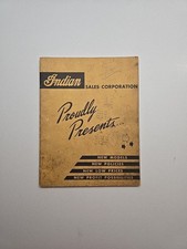 Indian Motorcycle 1950 Sales