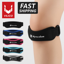 Patella Knee Strap Brace Support for Running, Pain Relief, Adjustable Band