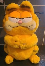 1981 Dakin - 12" - Garfield - Holding hands - Plush Soft Toy - Vintage - Frer PP