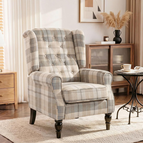 Wingback accent chair - wingback,