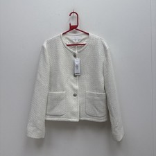 Linton White Sparkly Tweed