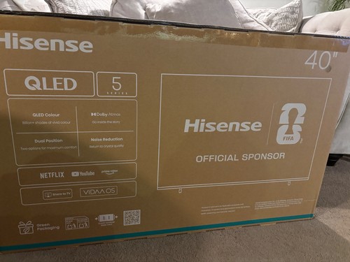 Hisense inch smart qled - tv,