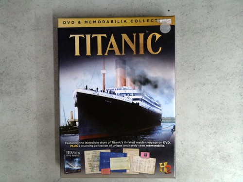 Titanic dvd memorabilia - titanic,