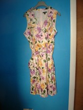 FLORAL COTTON DRESS SIZE 3XL