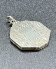 ANTIQUE ART DECO SILVER LOCKET