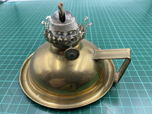 Vintage brass oil - oil, burner