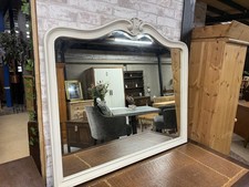 White Over Mantle Mirror