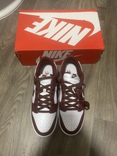 Burgundy Low Dunks Shoes 