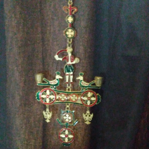 Vintage metal byzantine greek - vintage,
