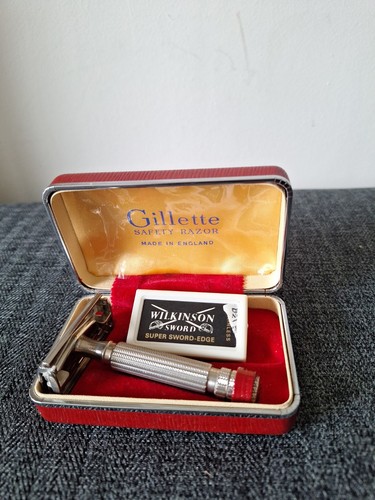 Vintage gillette razor - razor,