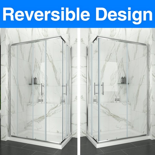 Corner entry shower enclosure - shower,