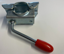 ALKO Jockey Wheel Clamp 48mm + Handle for Caravan or Trailer AL-KO Chassis JWC1