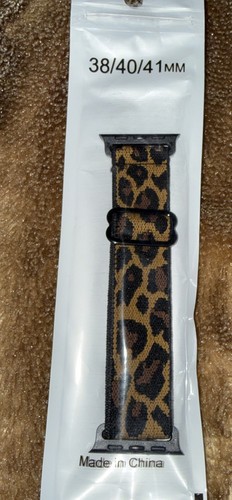 Leopard print stretch nylon - print,