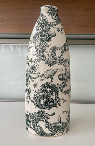 Large 50cm green toile jouy - green,