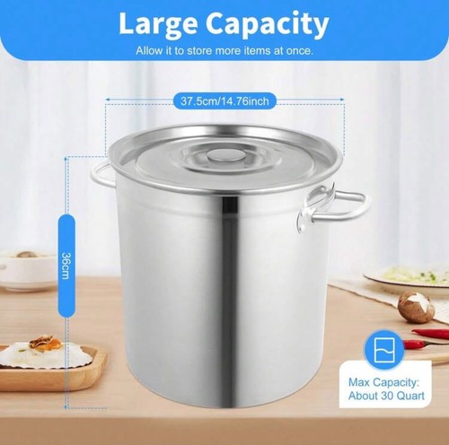 35l stainless steel stock - stainless,