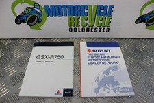 Suzuki GSXR 750 Owners Manual