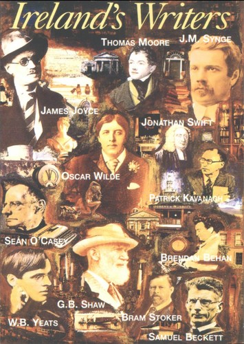 Ireland writers postcard - ireland's,