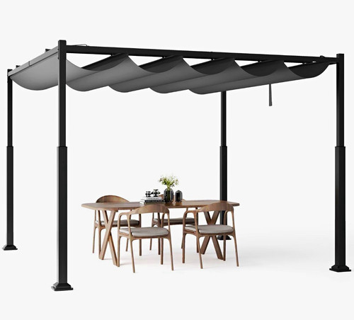 1m metal pergola - 3.1m, x