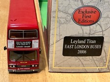 EFE 28806. LEYLAND TITAN. EAST LONDON BUSES. BOXED.