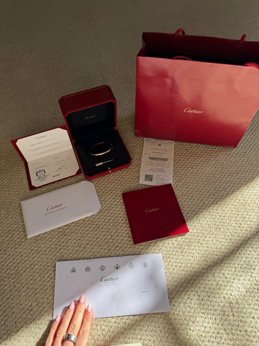 Cartier love 18ct rose gold - 18ct, 6