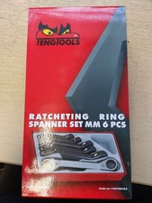 Teng Tools TTRORS Reversible Ratchet Spanner 6 Piece