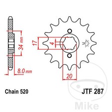 JT SPROCKETS coarse gear